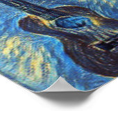 Cool Bass Guitar Poster (Ecke)