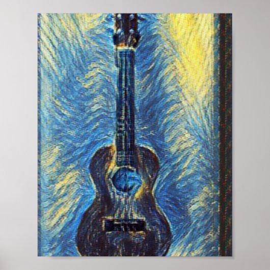 Cool Bass Guitar Poster (Vorne)