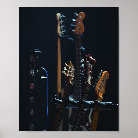 Cool Bass Guitar Poster (Vorne)