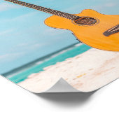 Cool Bass Guitar Poster (Ecke)