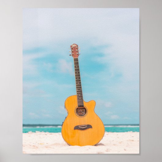 Cool Bass Guitar Poster (Vorne)