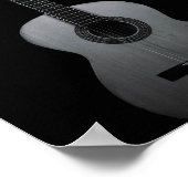 Cool Bass Guitar Poster (Ecke)