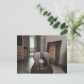 Cool Bass Guitar Postkarte (Stehend Vorderseite)