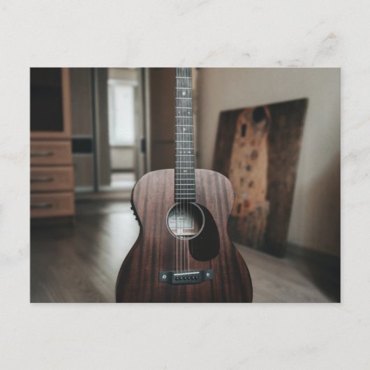 Cool Bass Guitar Postkarte (Vorderseite)