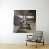 Cool Bass Guitar Wandteppich (Beispiel (Horizontal))