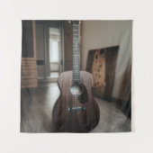 Cool Bass Guitar Wandteppich (Vorderseite)