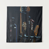Cool Bass Guitar Wandteppich (Vorderseite)