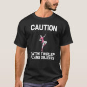 Cool Baton Twirling For Women Girls Twirler Majore T-Shirt (Vorderseite)