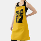 Cool BBQ time word art  Schürze (InSitu)