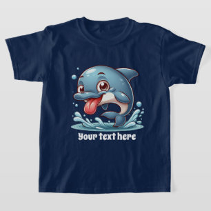 Cool Beach hinzufügen Text unisex Kinder Delphin T-Shirt
