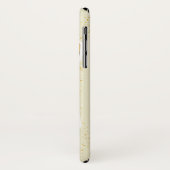 Cool Beach Pineapes individuelle Name Telefonzelle Case-Mate iPhone Hülle (Hinten/Links)