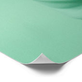 Cool Beagle Portrait in Hoodie and Sunglasses Poster (Ecke)