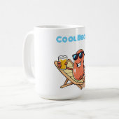 Cool Beanz Gebackene Bohne  Kaffeetasse (Vorderseite Links)