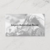 Cool bearbeitbare Visitenkarten für Automotive Mec Visitenkarte (Vorderseite)