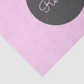 Cool bearbeitbares rosa Retro-Modernes Skriptdesig Seidenpapier (Ausschnitt)