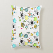 Cool beautiful space astronaut  dekokissen (Rückseite(Vertikal))