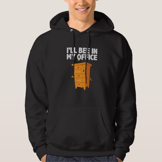 Cool Beekeeper Men Women Beekeeping Bee Honeybee Hoodie (Vorderseite)