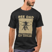 Cool Beekeeping Art Men Dad Bee Hive Keeping Honey T-Shirt (Vorderseite)