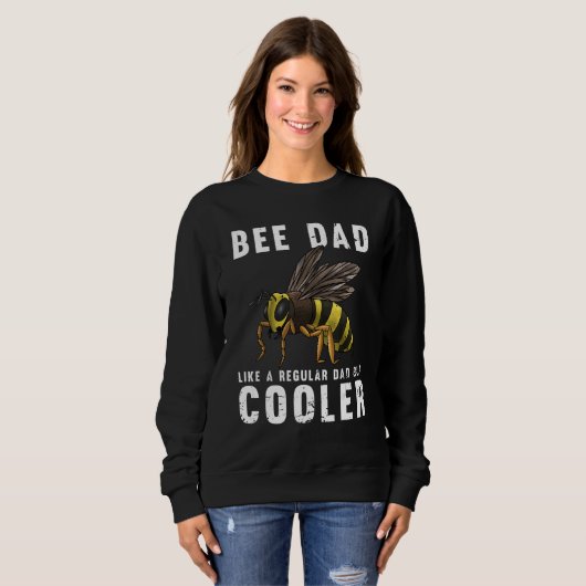 Cool Beekeeping Men Dad Bee Hive Keeping Honey Bee Sweatshirt (Vorne ganz)
