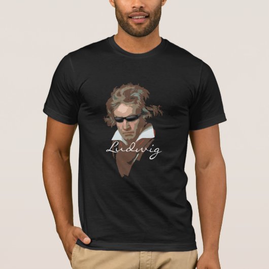 Cool Beethoven T - Shirt (Vorderseite)