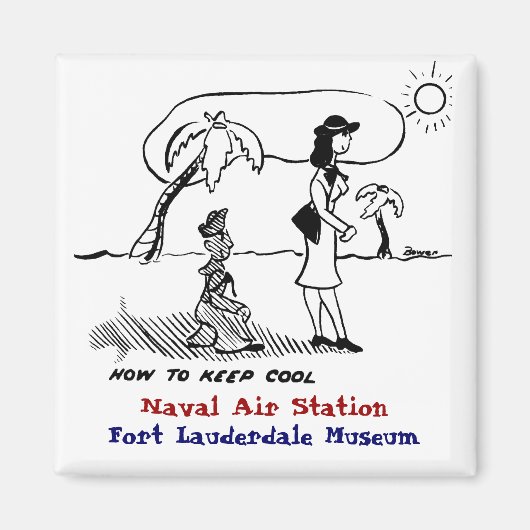 cool behaltend magnet (Vorne)