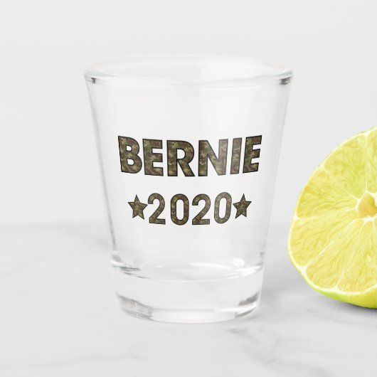 Cool Bernie Sanders 2020 Schnapsglas (Vorderseite)