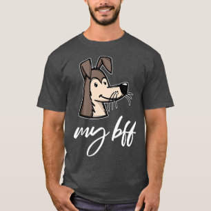Cool Best Buddy Statement Freundschaft Dog Beste F T-Shirt