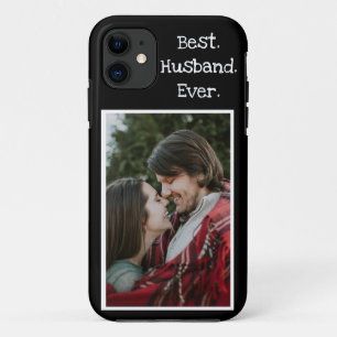 Cool Best Husband Ever Foto Personalisiert Black Case-Mate iPhone Hülle