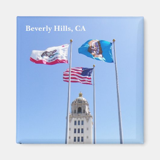 Cool Beverly Hills Magnet! Magnet (Vorne)