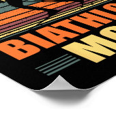 Cool Biathlon Mama Lugano Highlights Poster (Ecke)