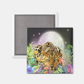 Cool Big Cat Magnet (Vorderseite/Rückseite)