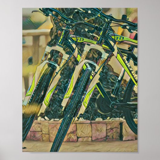 Cool bike artwork poster (Vorne)
