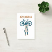 Cool Biker - Abenteuer Post-it Klebezettel (Büro)