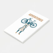 Cool Biker - Abenteuer Post-it Klebezettel (angewinkelt)