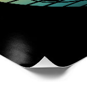 Cool Biker Sonnenbrille Poster (Ecke)