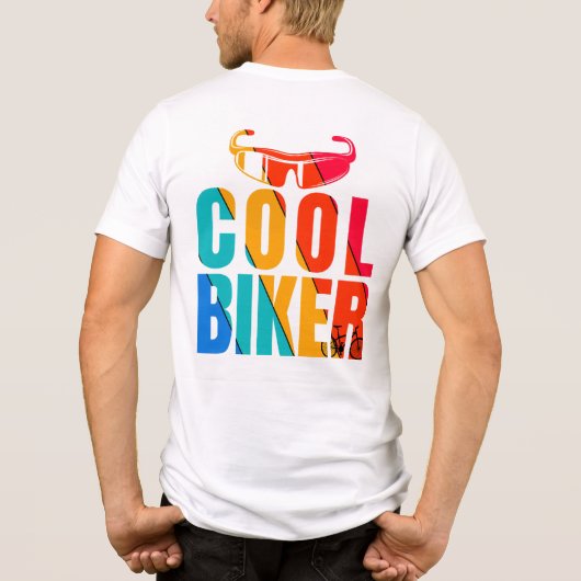 Cool Biker Tri-Blend Shirt (Rückseite)