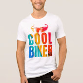 Cool Biker Tri-Blend Shirt (Vorderseite)