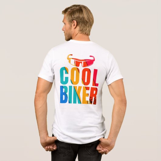 Cool Biker Tri-Blend Shirt (Rückseite voll)