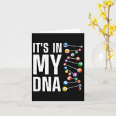 Cool Billard Kunst für Männer Frauen Billard Billi Karte (Gelbe Blume)