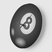 Cool Billiard Clock Große Wanduhr (Winkel)