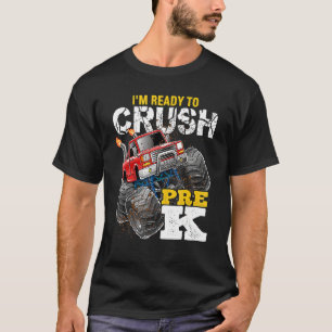 Cool bin ich bereit, den Pre-K-Monster-Truck zu ze T-Shirt