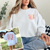 Cool bin ich, ich bin die Braut Personalisiert Sweatshirt