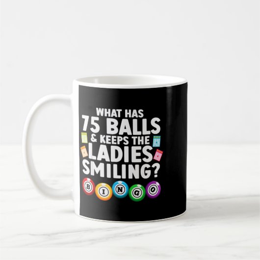 Cool Bingo Novelty For Men Women Bingo Lover Bingo Kaffeetasse (Links)