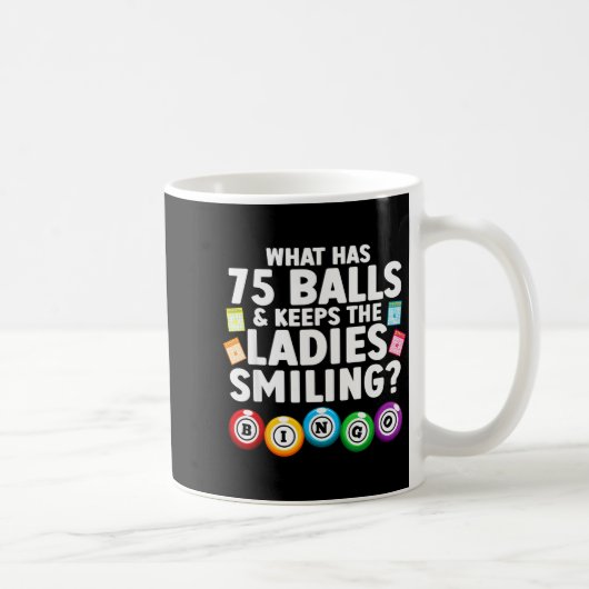 Cool Bingo Novelty For Men Women Bingo Lover Bingo Kaffeetasse (Rechts)