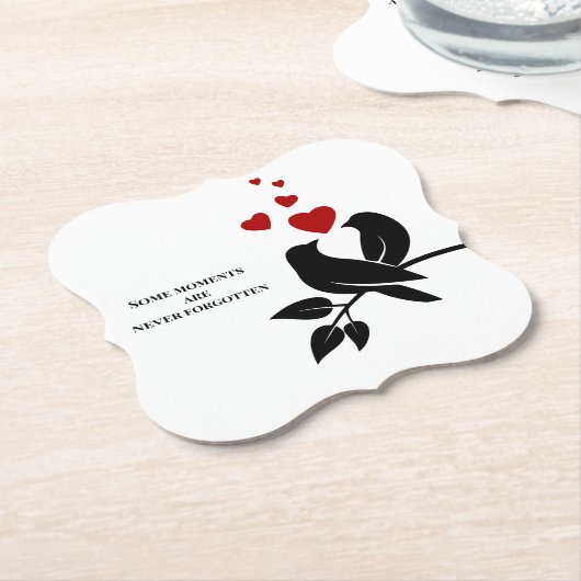 cool birds with hearts untersetzer (angewinkelt)