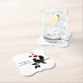 cool birds with hearts untersetzer (Vor Ort)