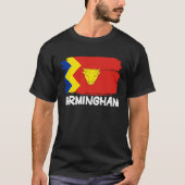 Cool Birmingham Flag T-Shirt (Vorderseite)