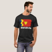 Cool Birmingham Flag T-Shirt (Vorne ganz)