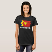 Cool Birmingham Flag T-Shirt (Vorne ganz)