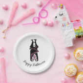 Cool Black BAT - Happy Halloween - Party Pappteller (Party)